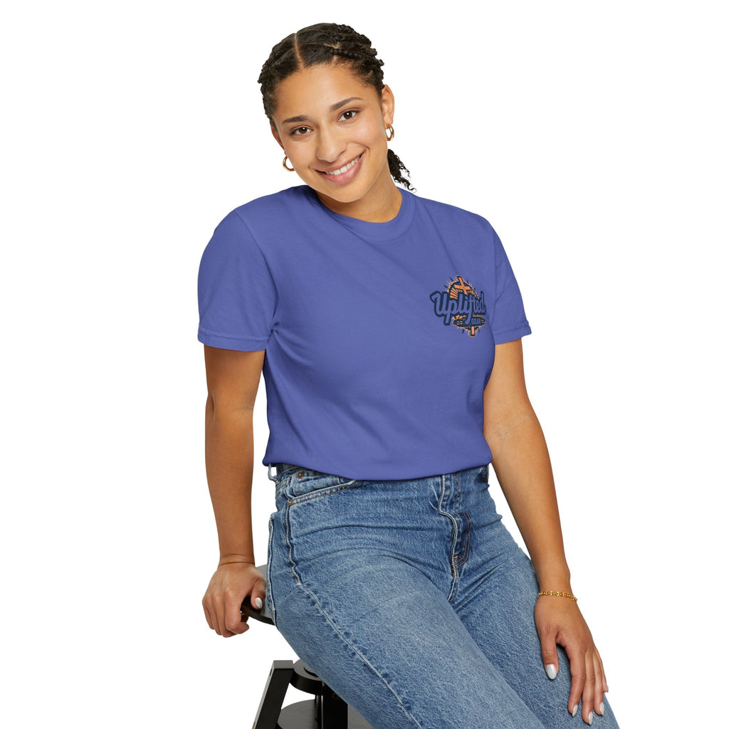 Bible Verse Unisex Garment-Dyed T-shirt -  Philippians 4 : 13 Printify