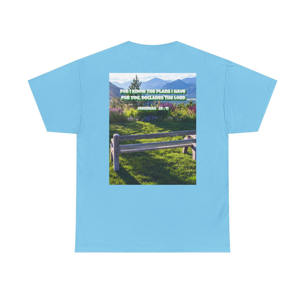 Bible Verse Unisex Tee -  Jeremiah 29 : 11 Printify
