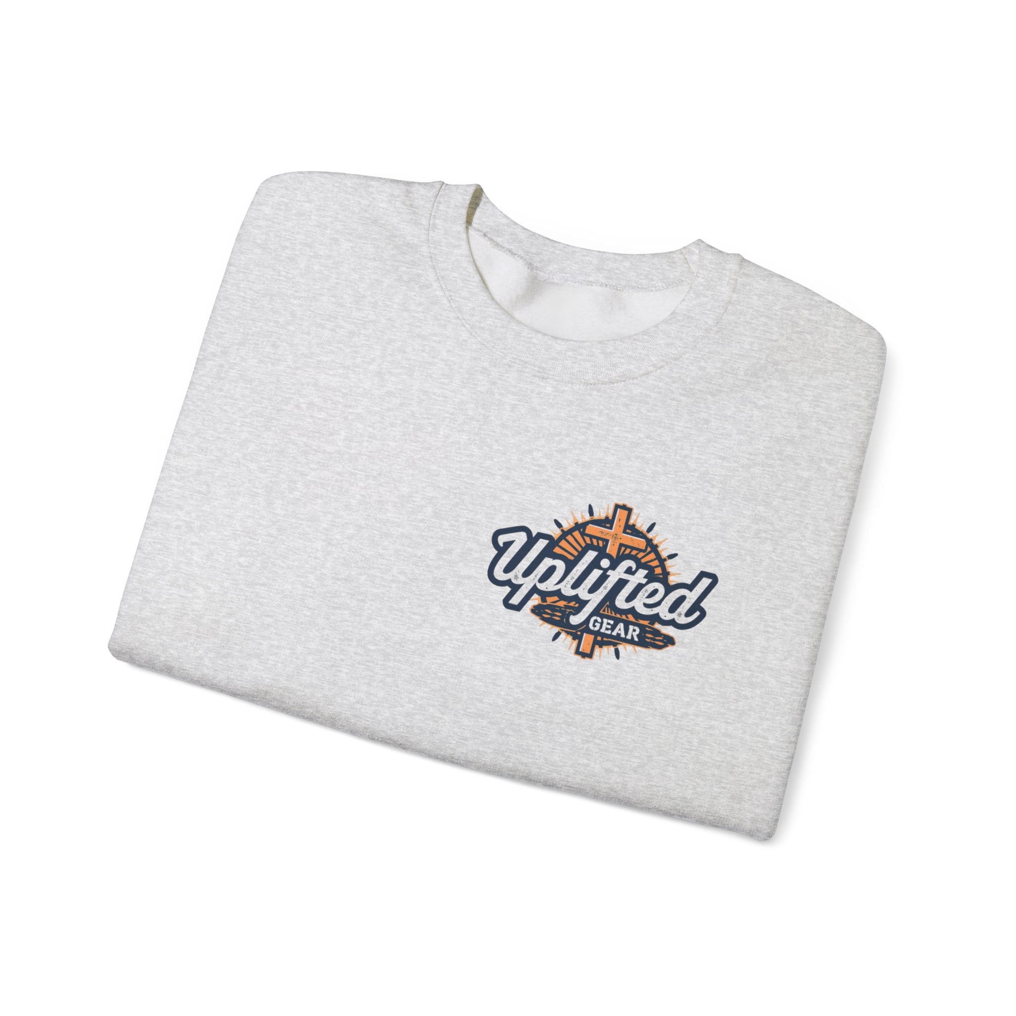 Unique Unicorn Sweatshirt – Rainbow Cross Psalm 139:14 Christian Sweatshirt for Wonderfully Made Printify