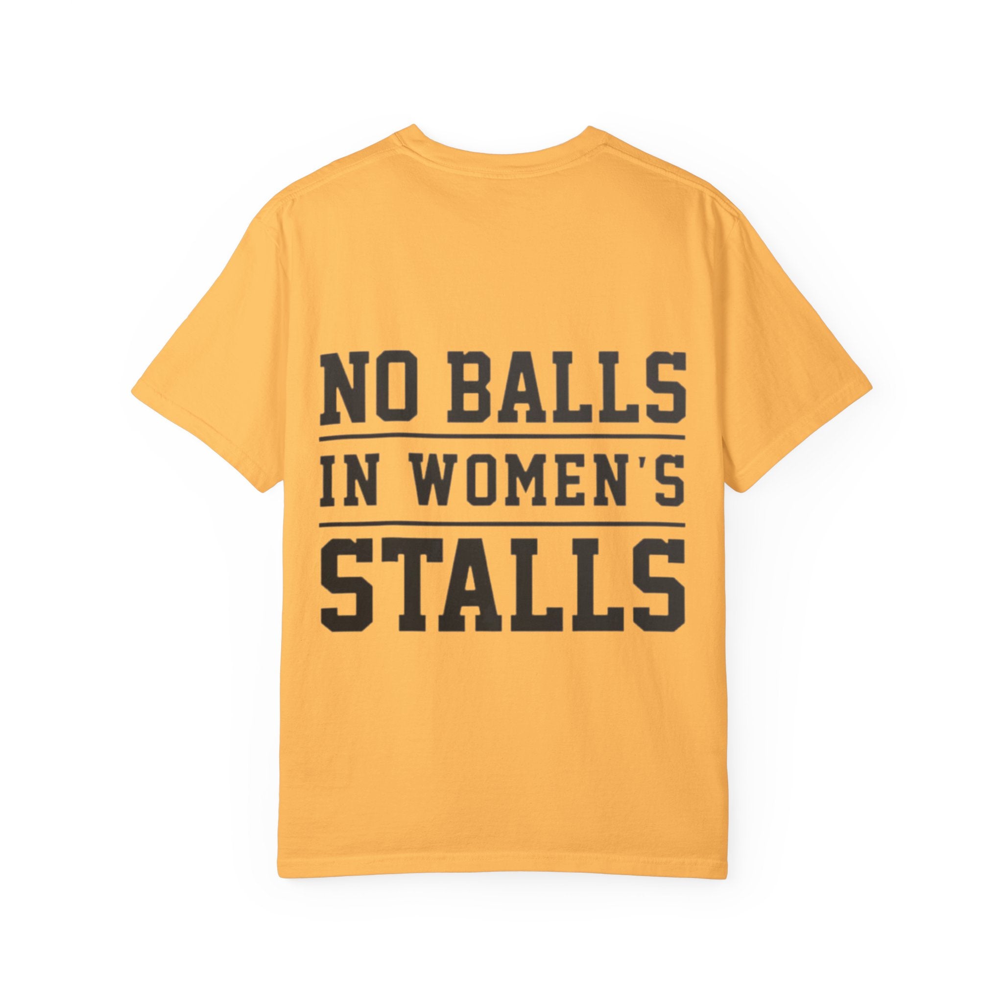 No Balls in Women’s Stalls Graphic Tee — Uplifted Sports Vibe T-Shirt Printify