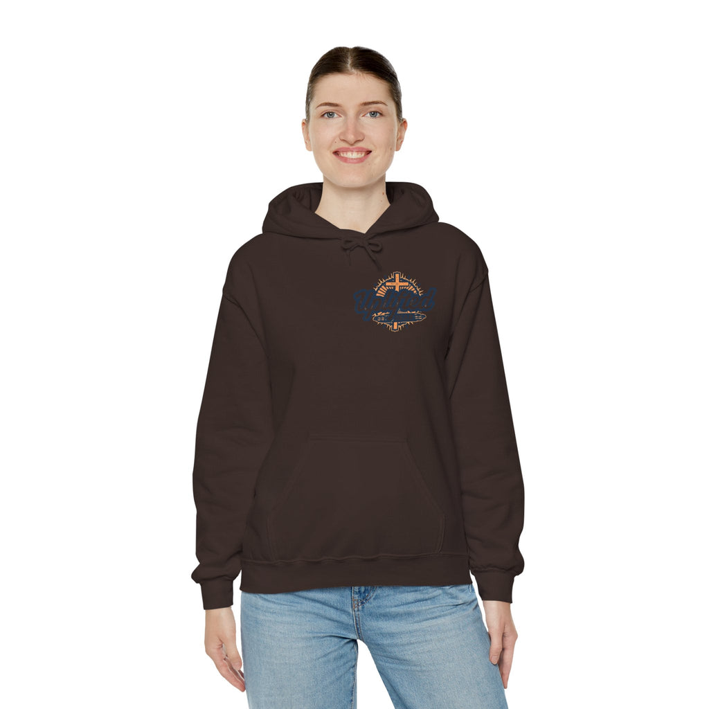 Bible Verse Unisex Heavy Blend™ Hooded Sweatshirt - Isaiah 41 : 10 Printify