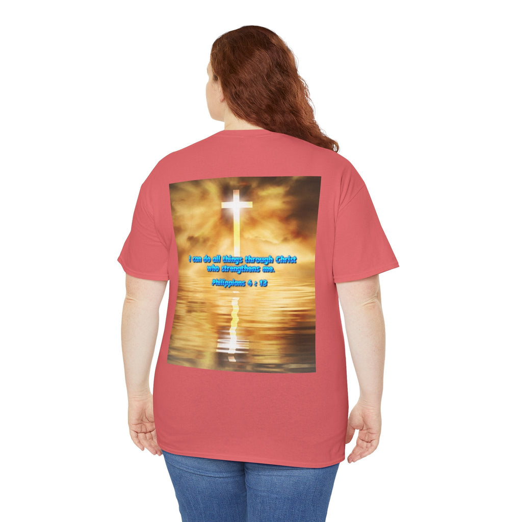 Bible Verse Unisex Tee - Philippians 4 : 13 Printify