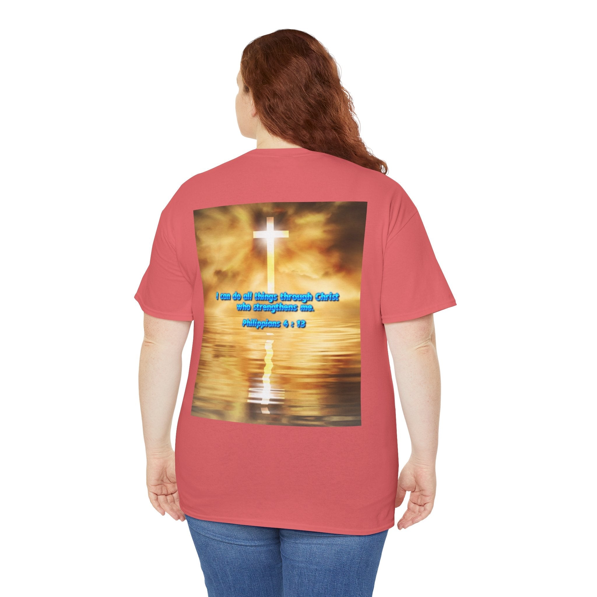 Bible Verse Unisex Tee - Philippians 4 : 13 Printify