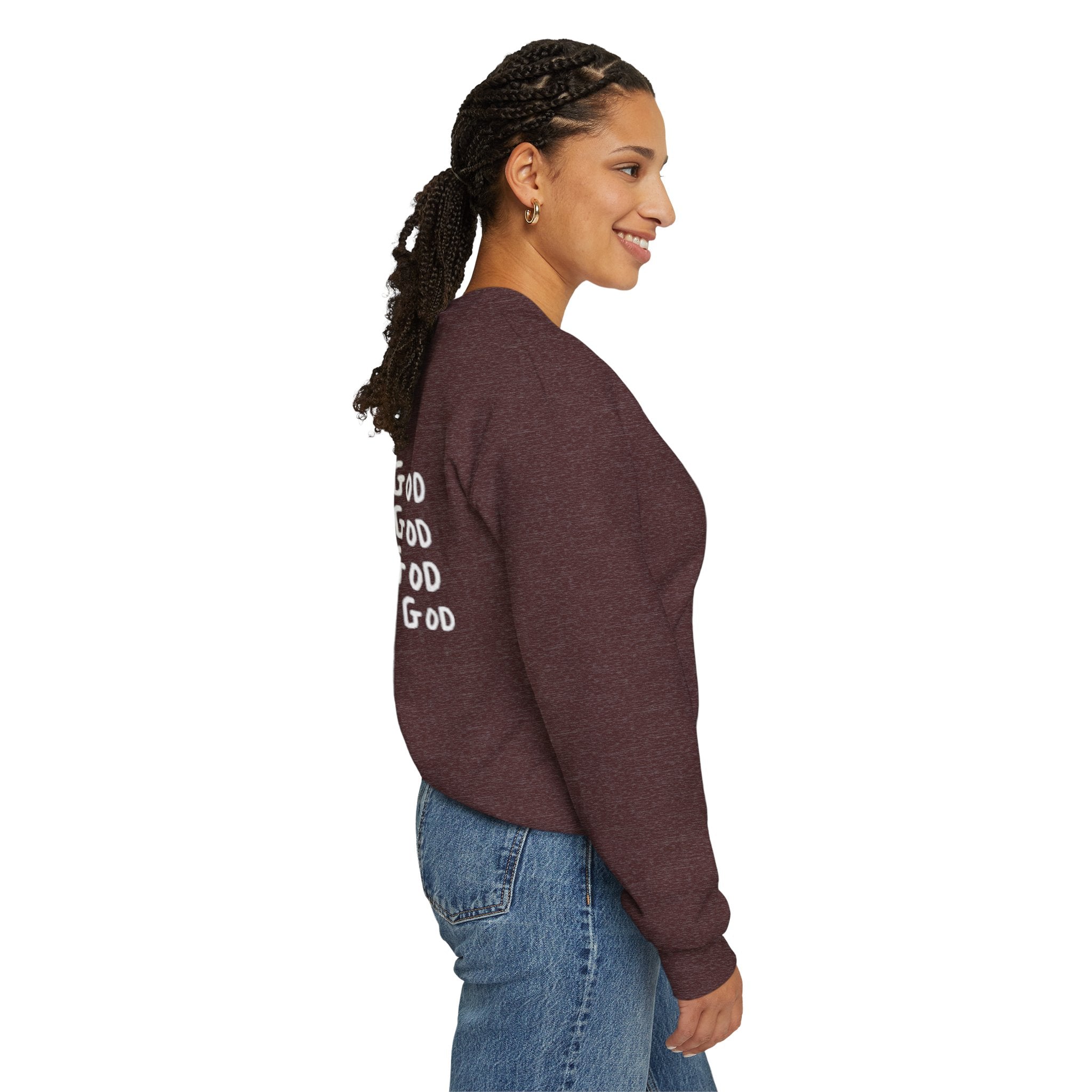 AMEN Acronym Sweatshirt – Always Agree with God Move with God End with God Never Doubt God Christian Hoodie for Unwavering Faith Printify