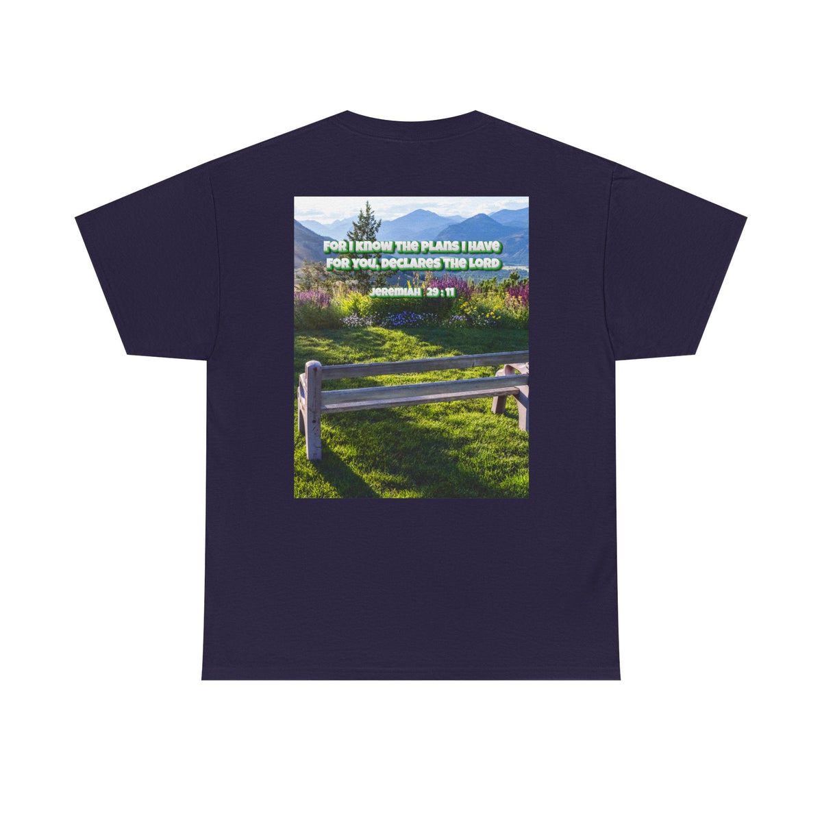 Bible Verse Unisex Tee -  Jeremiah 29 : 11 Printify