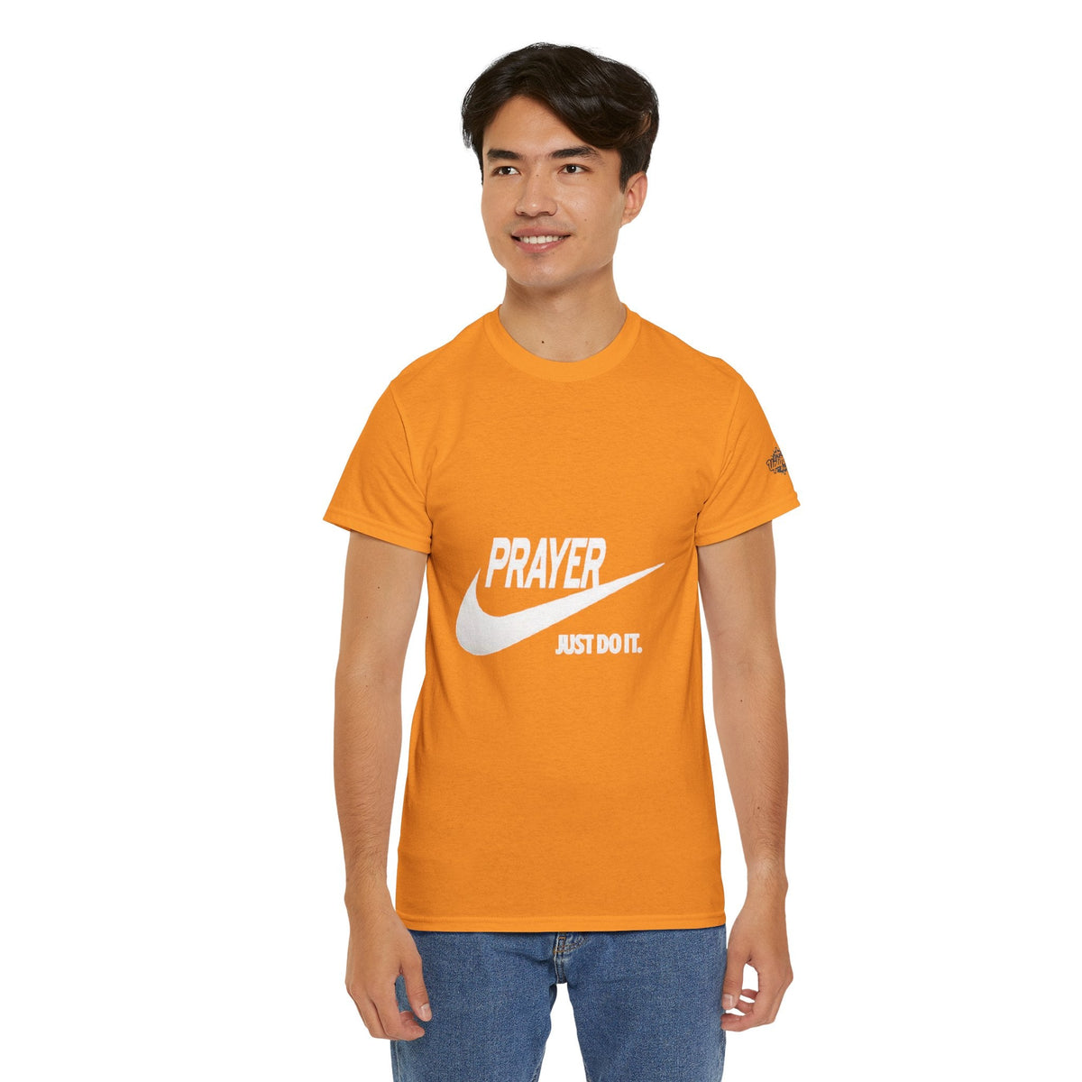 Prayer Just Do It T-shirt - Funny Christian Nike Parody T-shirt - Faith Gear Printify