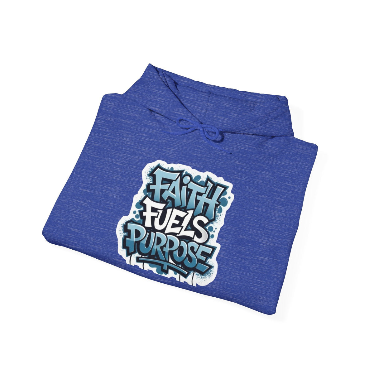 Faith Fuels Purpose Hoodie – Inspirational Christian Sweatshirt for Divine Drive & Unstoppable Belief Printify