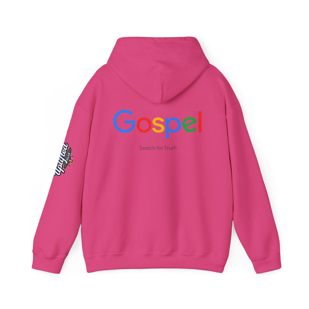 Gospel Hoodie — "Search for Truth" Christian Faith Pullover Printify