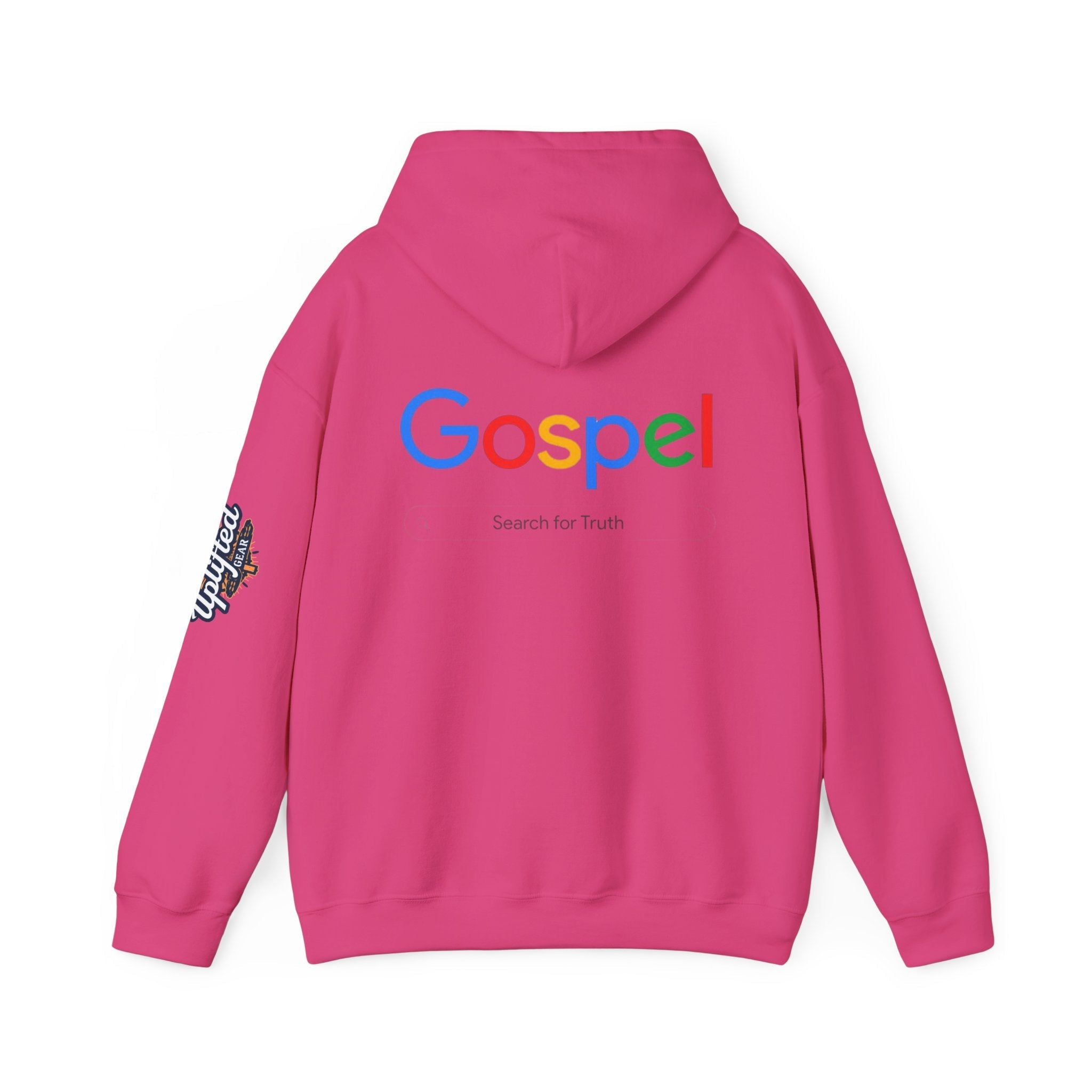 Gospel Hoodie — "Search for Truth" Christian Faith Pullover Printify