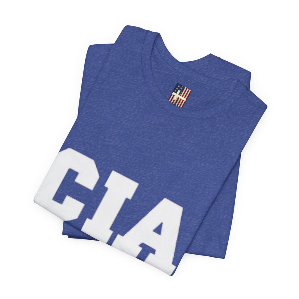 CIA Christian in Action T-shirt - Funny Faith Parody T-shirt - Mission Ready Apparel Printify