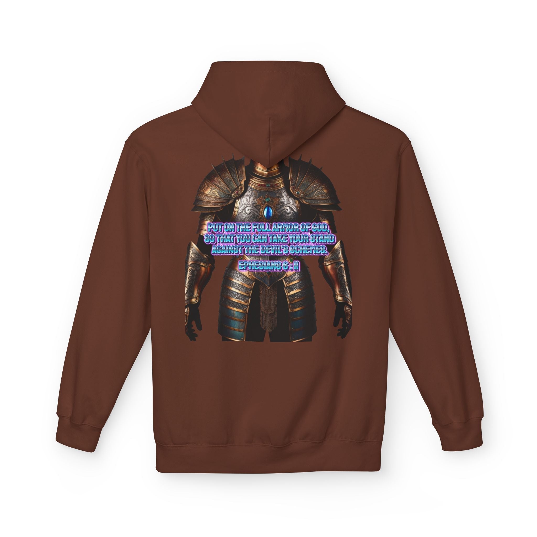 Hoodie - Ephesians 6:11 Bible Verse Religious Design Printify