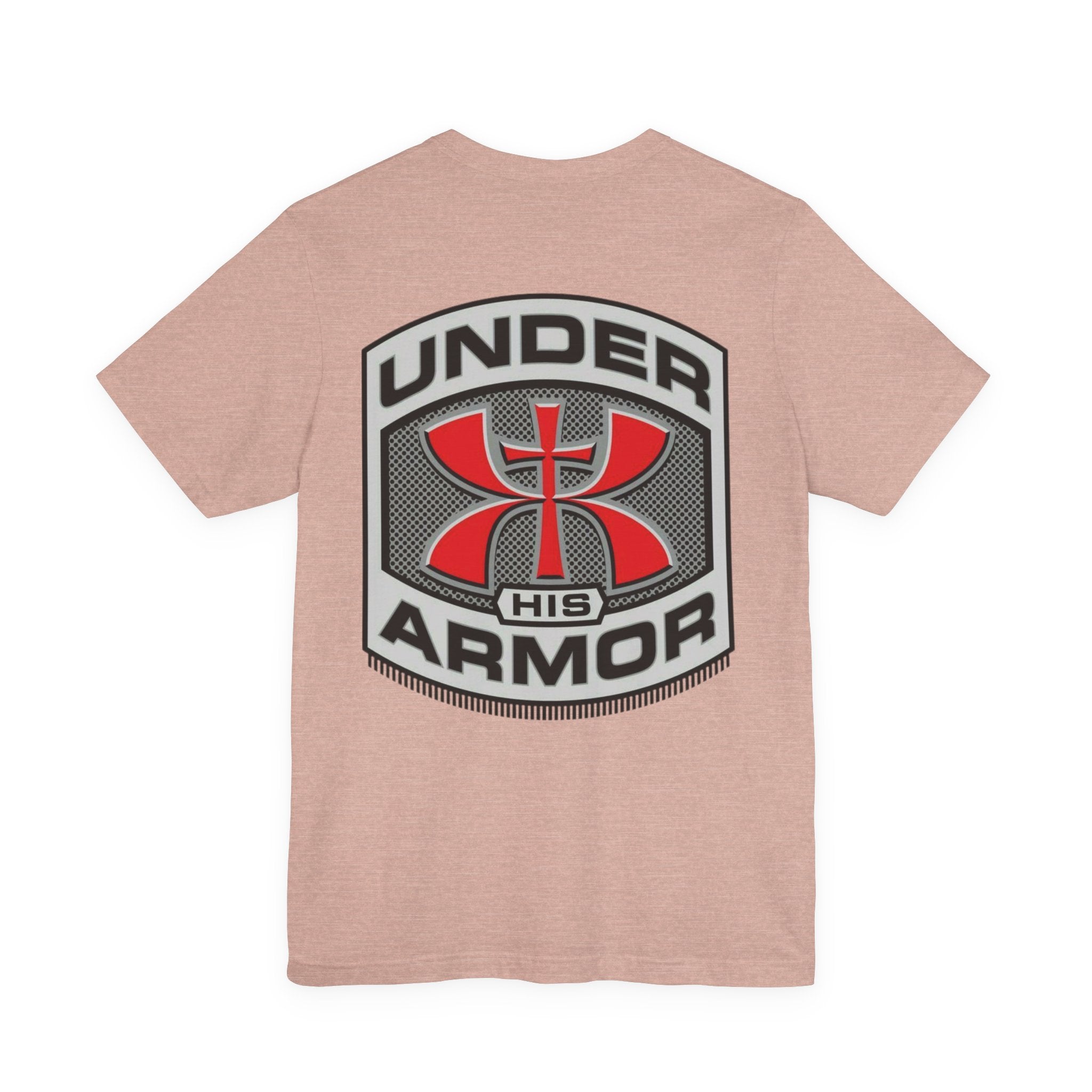 Under HIS Armor Christian T-Shirt — Faith-Inspired Under Armour Style Printify