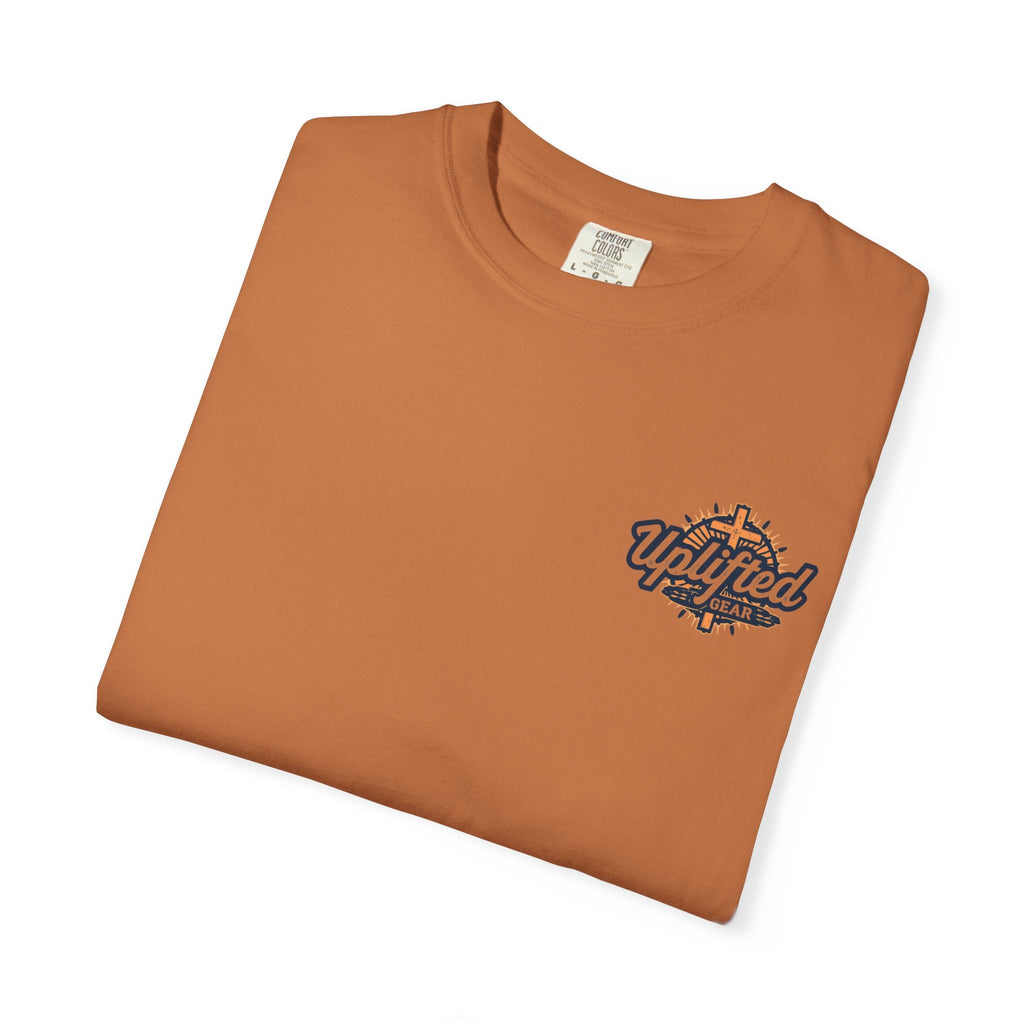 Bible Verse Unisex Garment-Dyed T-shirt - Isaiah 41 : 10 Printify