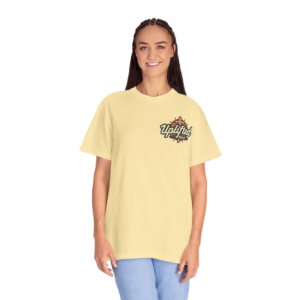 Unto Us a Child is Born T-shirt – Isaiah 9:6 Nativity Manger Scene Christian Christmas T-shirt for Holy Night Faith Printify