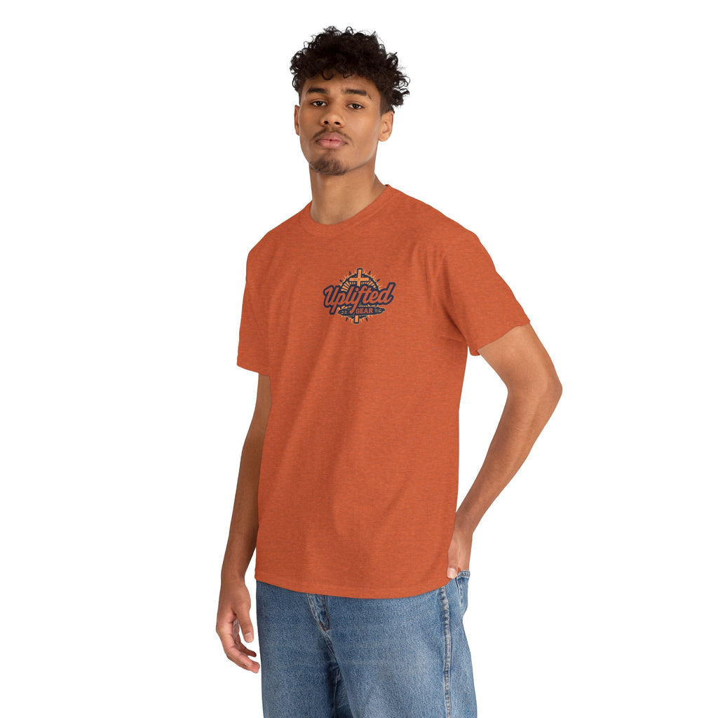 Trust in The Lord Proverbs 3:5-6 Biblical Design Unisex Heavy Cotton Tee Printify