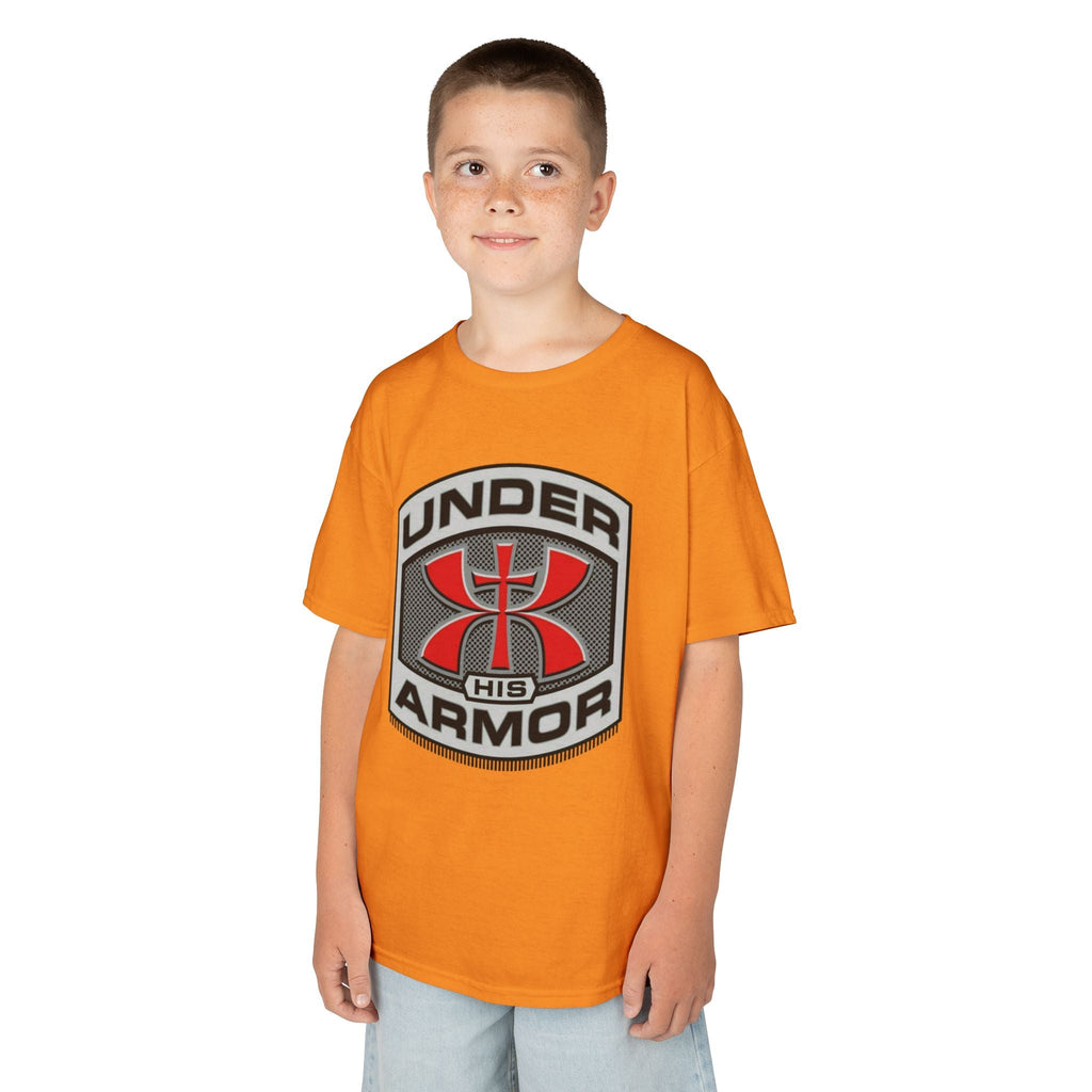 Under HIS Armor Christian T-Shirt — Faith-Inspired Under Armour Style Printify