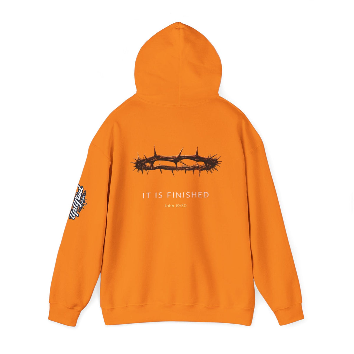 It Is Finished Crown of Thorns Hoodie — Christian John 19:30 Faith Hoodie Printify