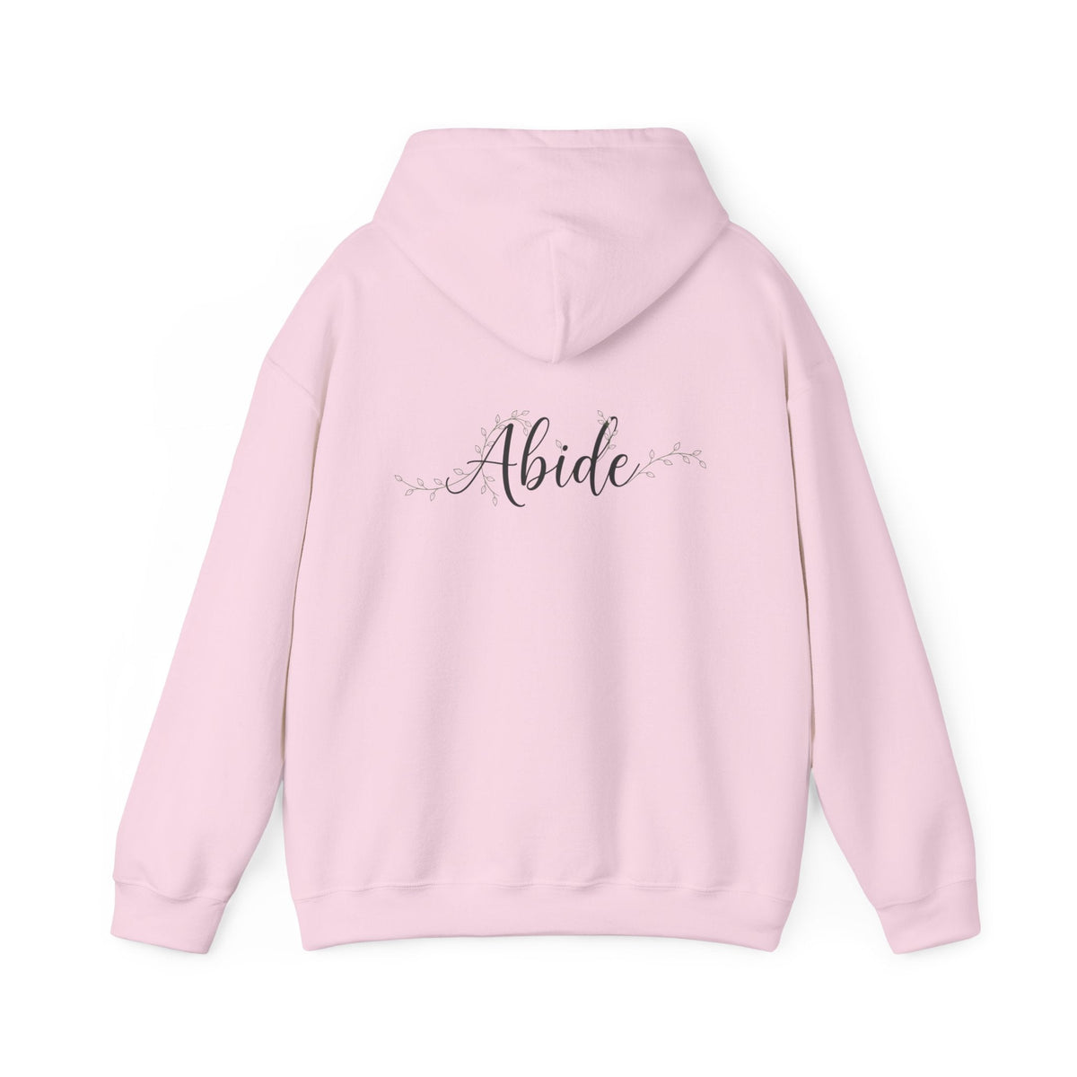 Abide Hoodie – Vine Wrapped John 15:5 Christian Hoodie for Cozy Devotion Printify