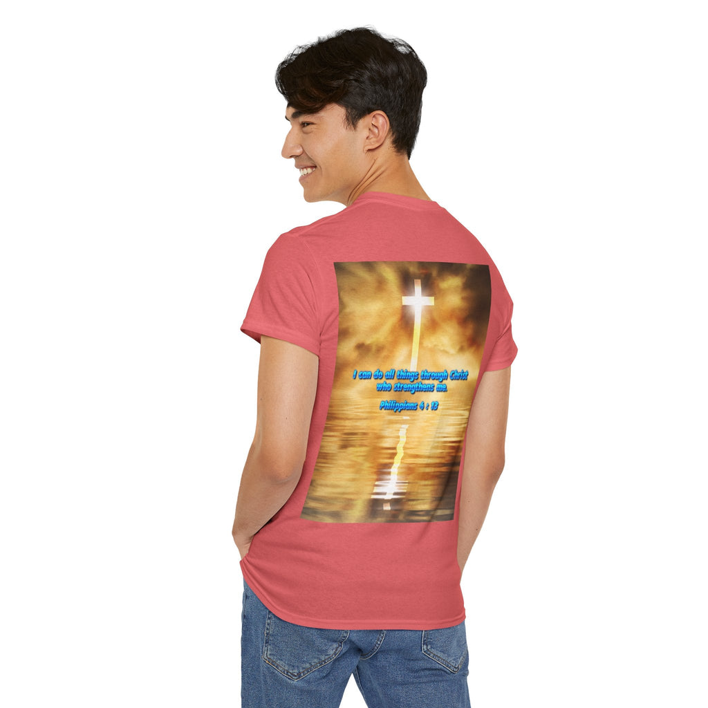 Bible Verse Unisex Tee - Philippians 4 : 13 Printify