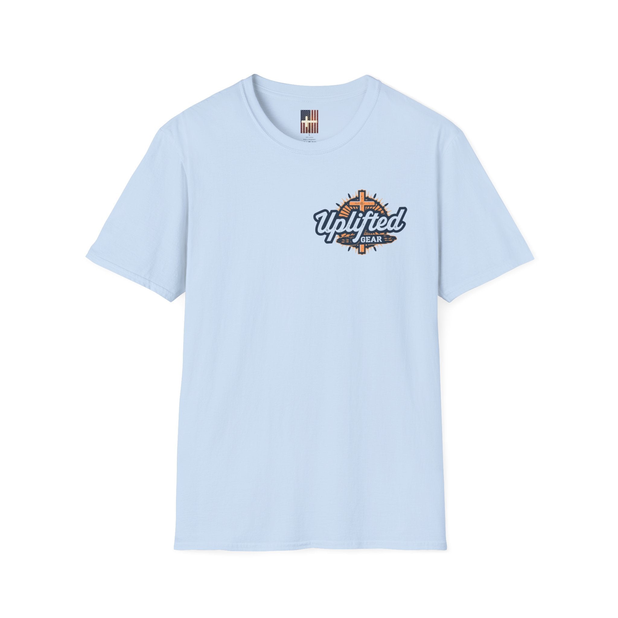 Ichthus Jesus Fish T-shirt - Jesus Word Art - Christian Faith Symbol T-shirt Printify