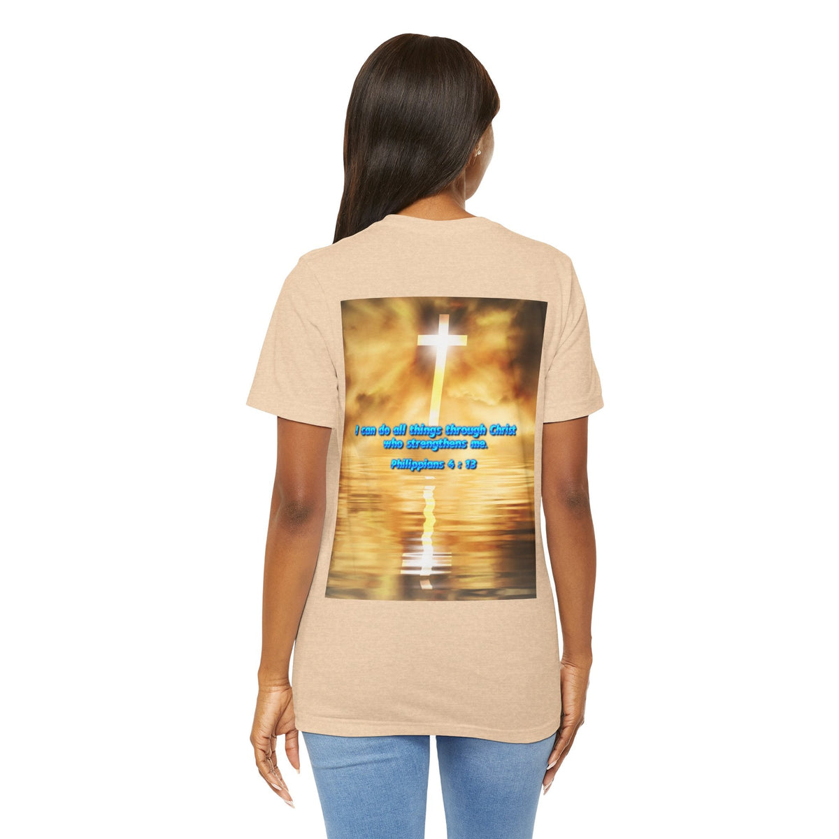 Unisex Tee Bible Verse - Philippians 4 : 13 Printify
