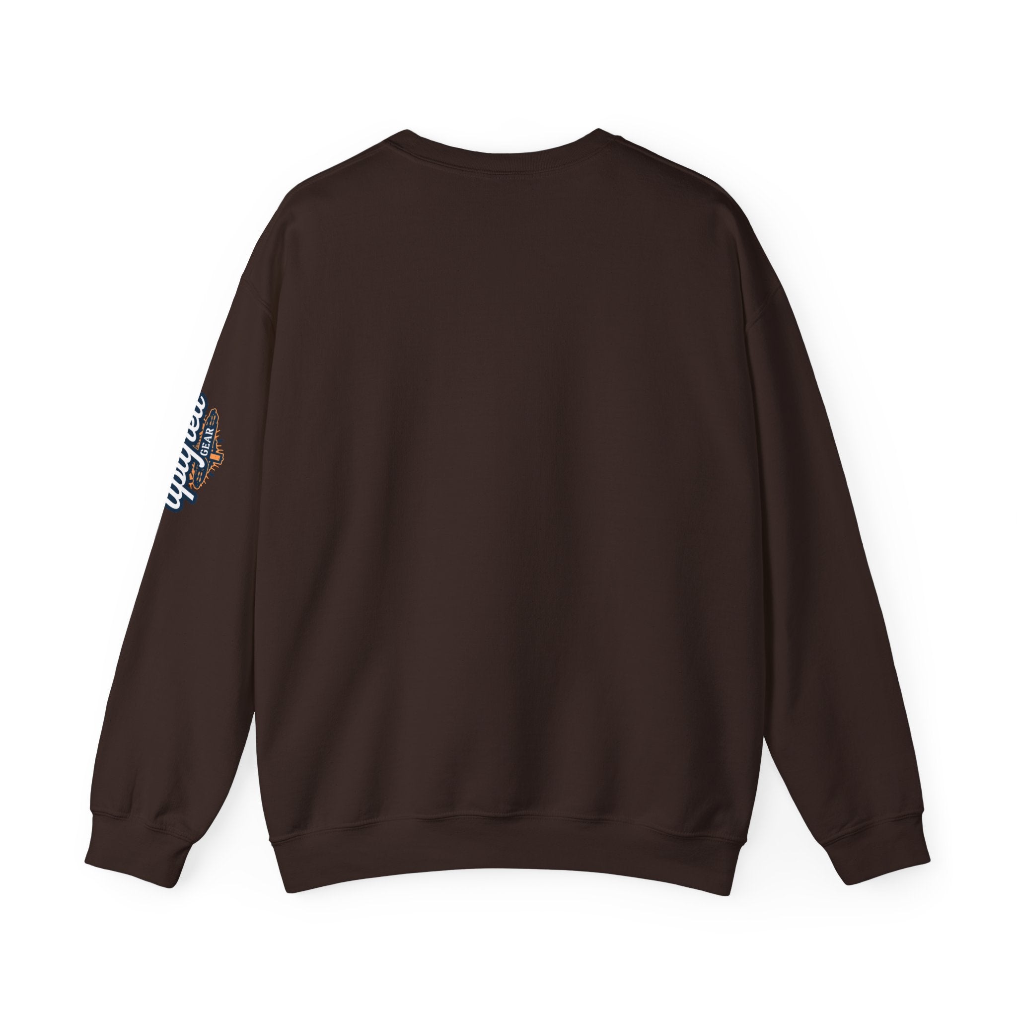 iPray Apple Logo Sweatshirt — Funny Christian Sweatshirt (Minimal Red Apple Graphic) Printify