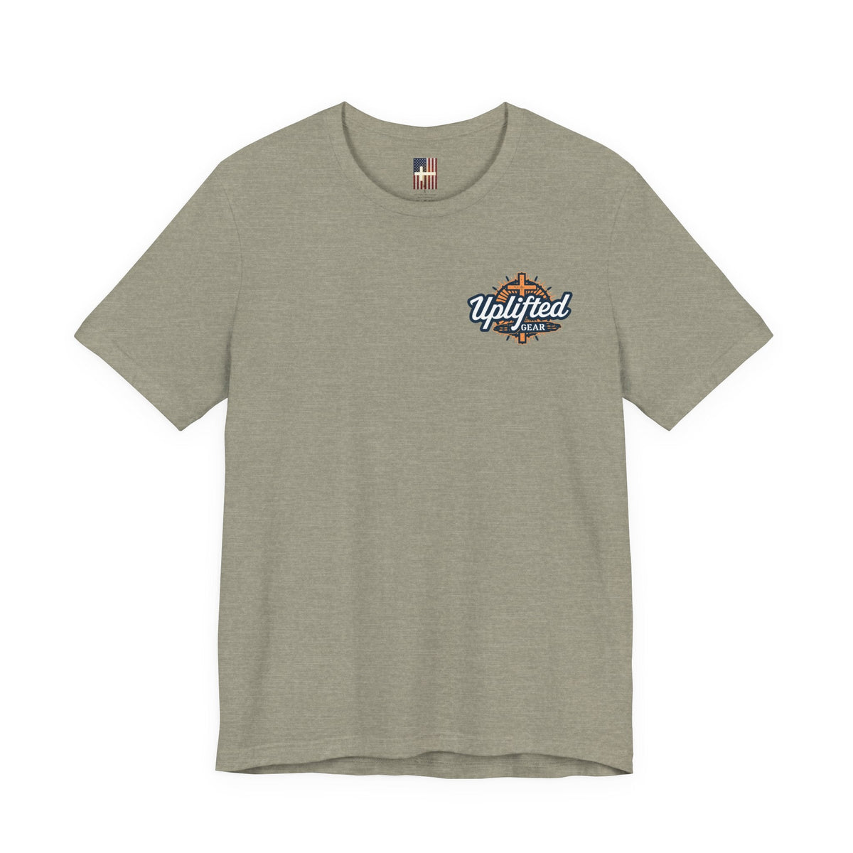 MAGA Gold Letter T-Shirt — "Make America Great Again" Printify