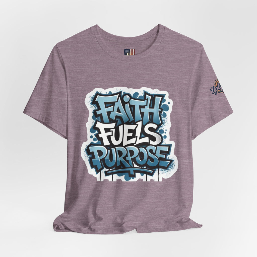 Faith Fuels Purpose T-shirt – Inspirational Christian T-shirt for Divine Drive & Unstoppable Belief Printify