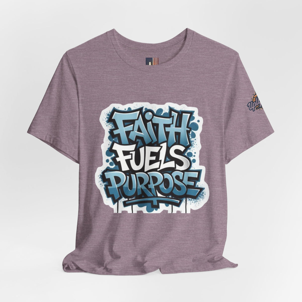 Faith Fuels Purpose T-shirt – Inspirational Christian T-shirt for Divine Drive & Unstoppable Belief Printify