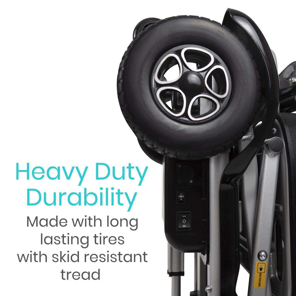 Vive Health MOB1030SLB Folding Mobility Scooter LifeMed USA