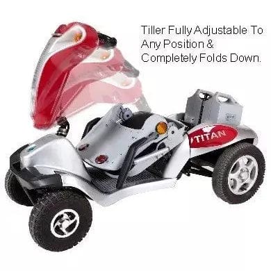 Tzora Hummer XL Titan 4 Folding 4-Wheel Mobility Scooter ES0026 LifeMed USA