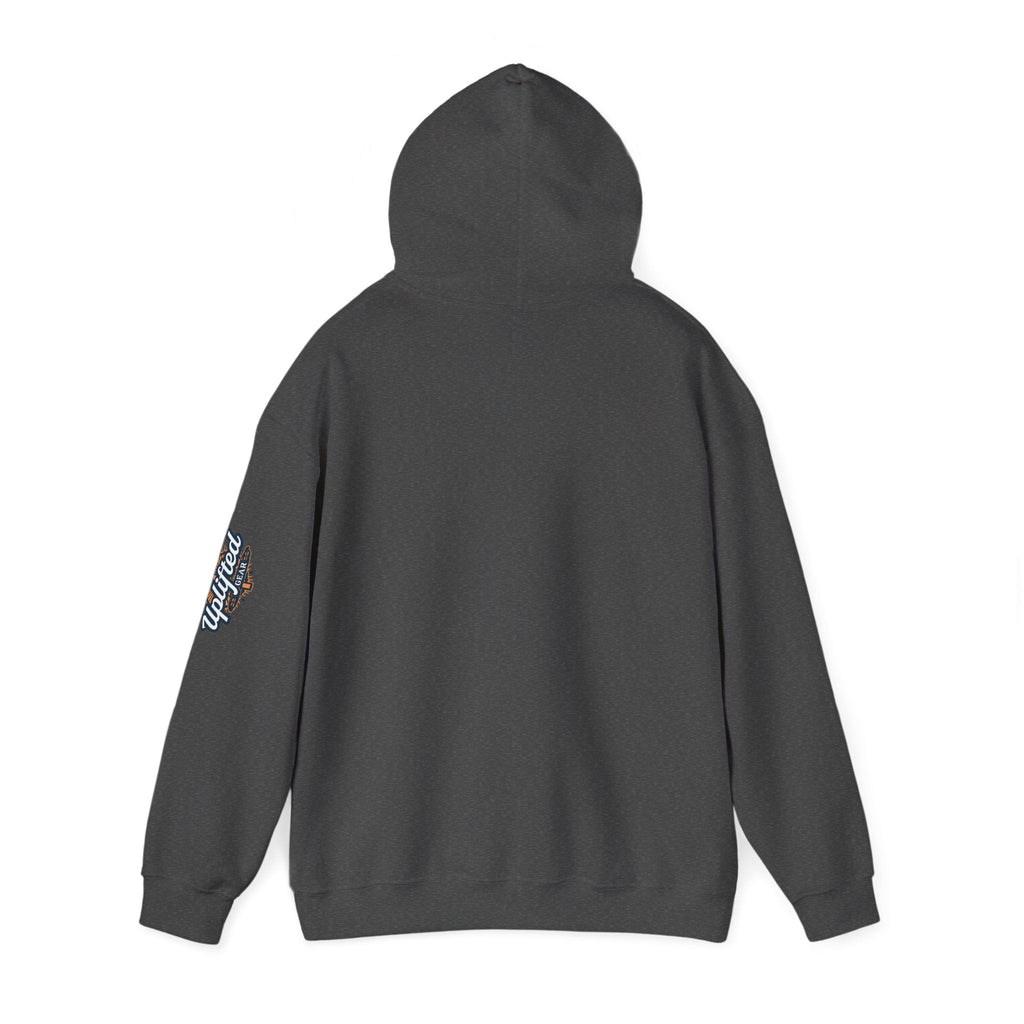 Under Armor Logo Hoodie — Black Athletic Pullover Printify