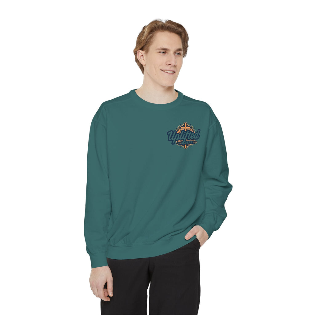 3 Wise Men Sweatshirt – Magi Camels Nativity Journey Christian Christmas Sweatshirt for Epiphany Faith & Holy Night Printify