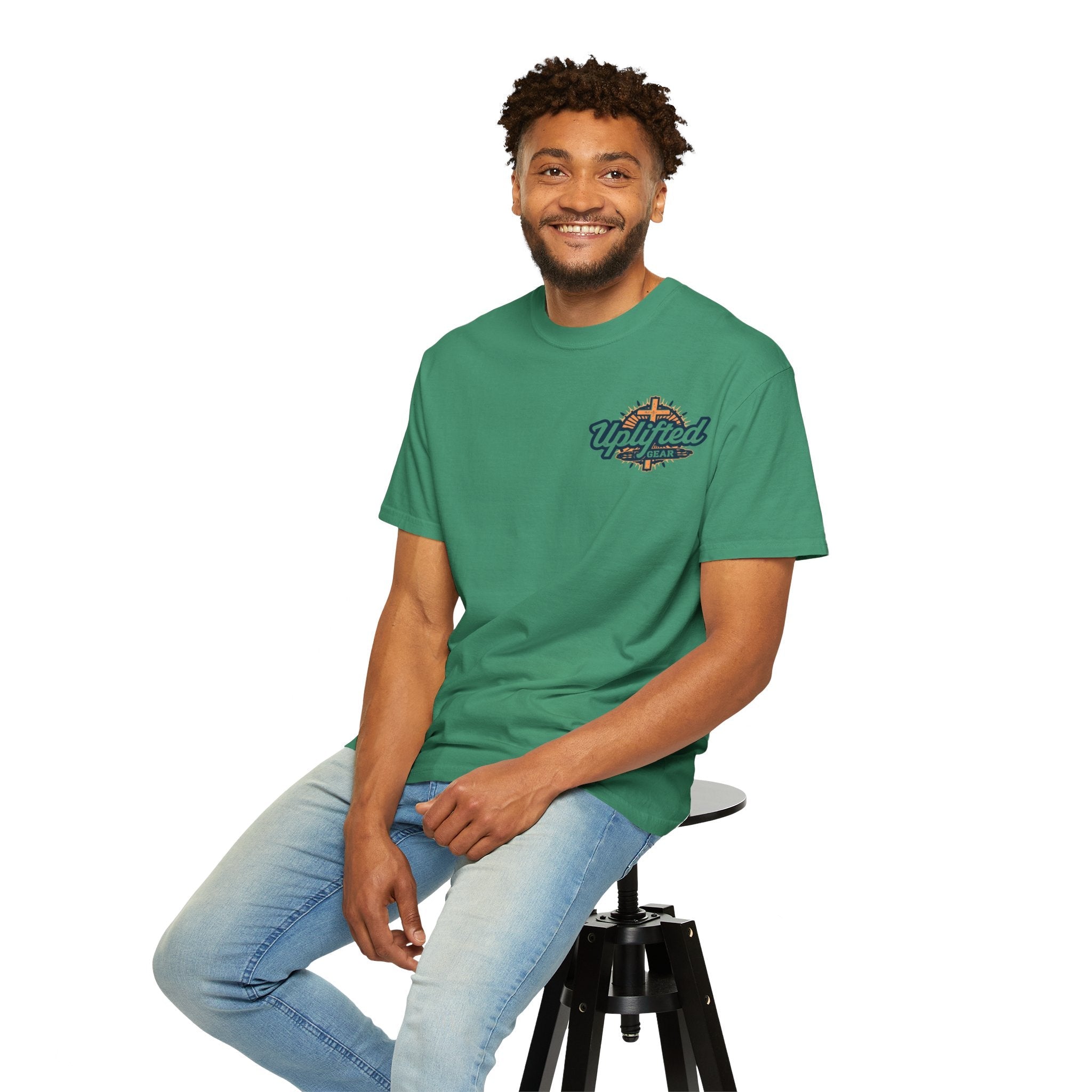 AMEN Acronym T-Shirt – Always Agree with God Move with God End with God Never Doubt God Christian Tee for Unwavering Faith Printify