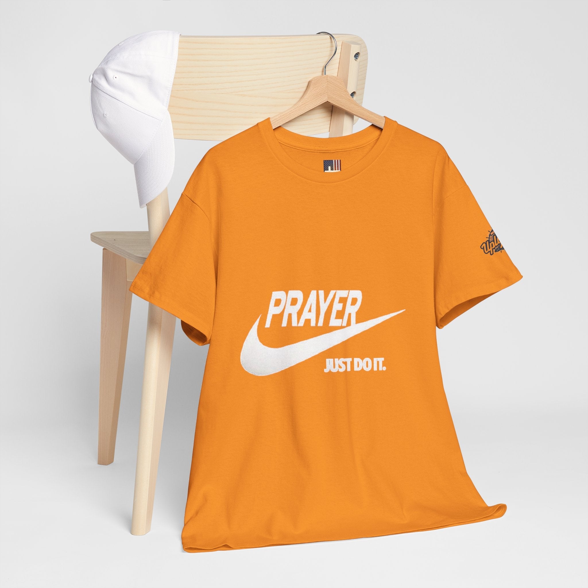 Prayer Just Do It T-shirt - Funny Christian Nike Parody T-shirt - Faith Gear Printify