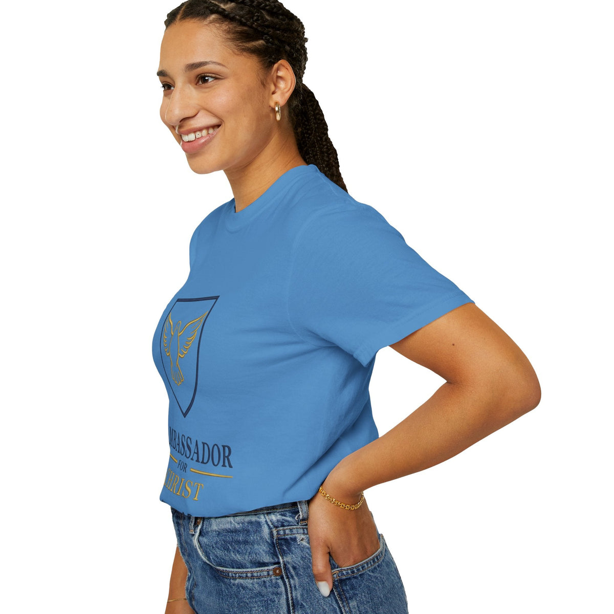 Ambassador for Christ T-Shirt – Established 33 AD Christian Tee for Bold Faith Printify