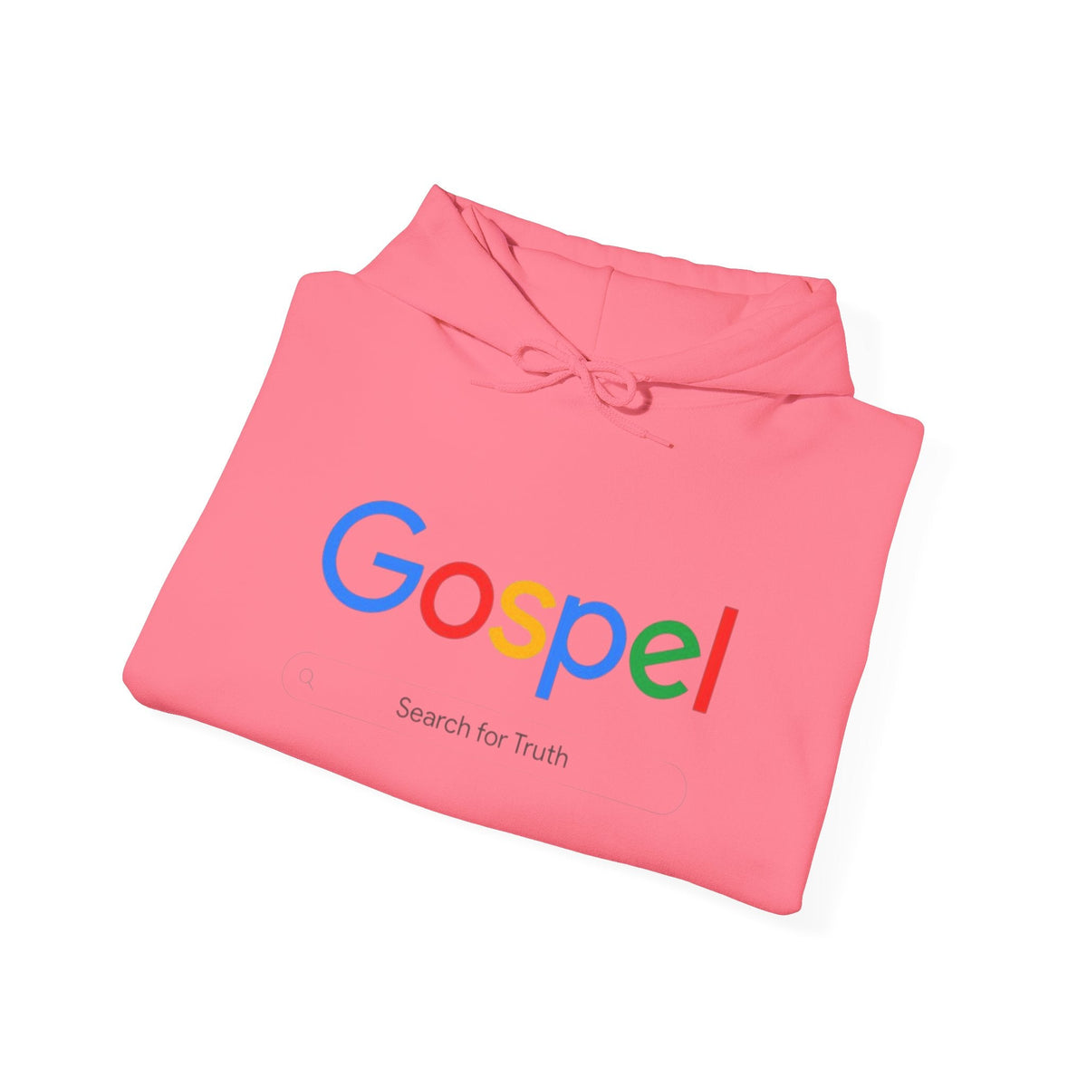 Gospel Hoodie — "Search for Truth" Christian Faith Pullover Printify