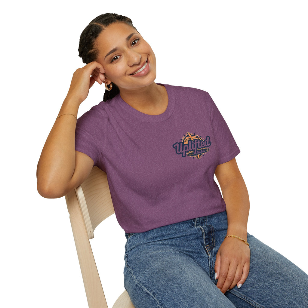 Religious Graphic Armor Of God Design - Unisex Softstyle T-Shirt Printify