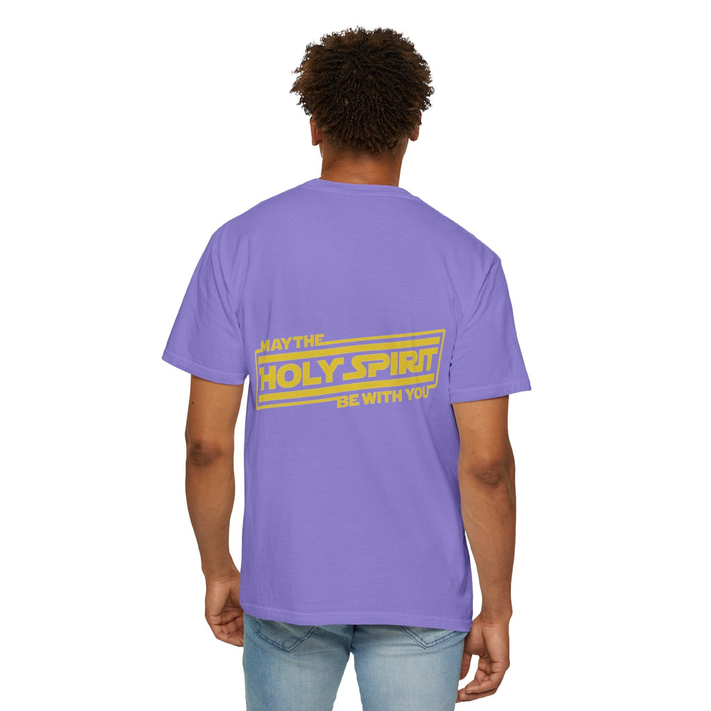May the Holy Spirit Be With You T-shirt - Christian Star Wars Parody T-shirt Printify