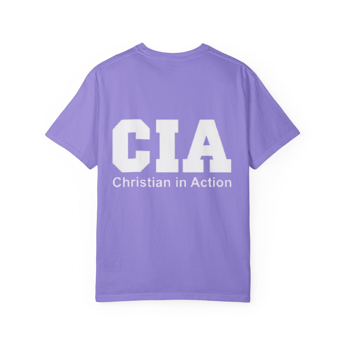 CIA Christian in Action T-shirt - Funny Faith Parody T-shirt - Mission Ready Apparel Printify