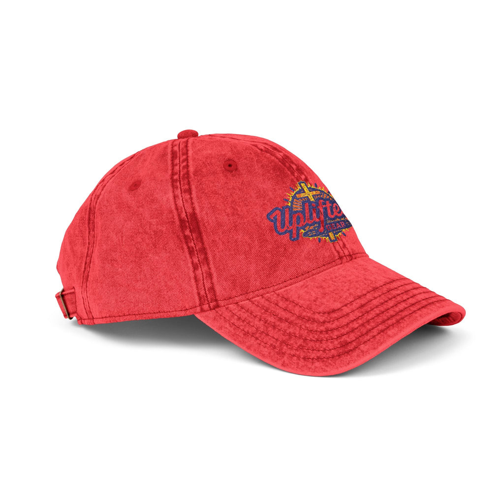 Uplifted Gear Embroidered Christian Hat – Bold Faith Cap for Inspired Living Printify