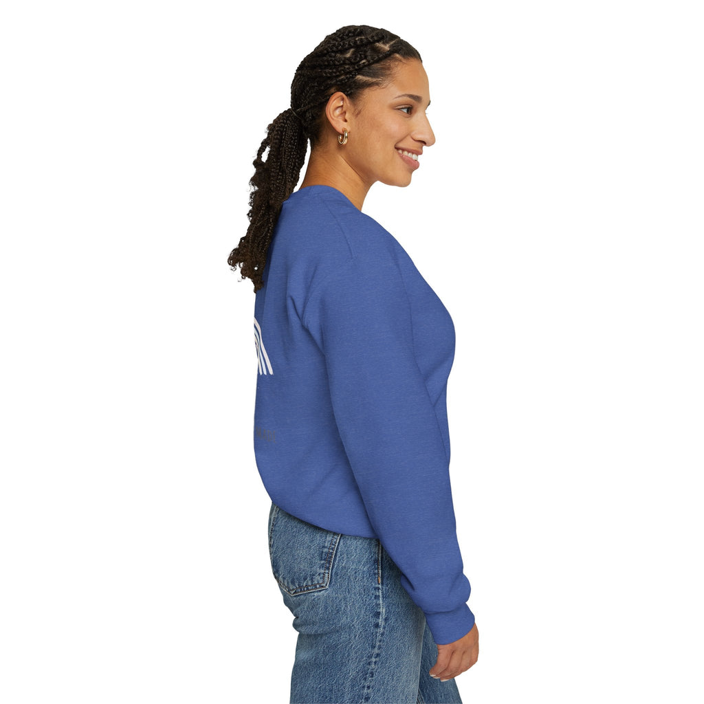 Unique Unicorn Sweatshirt – Rainbow Cross Psalm 139:14 Christian Sweatshirt for Wonderfully Made Printify