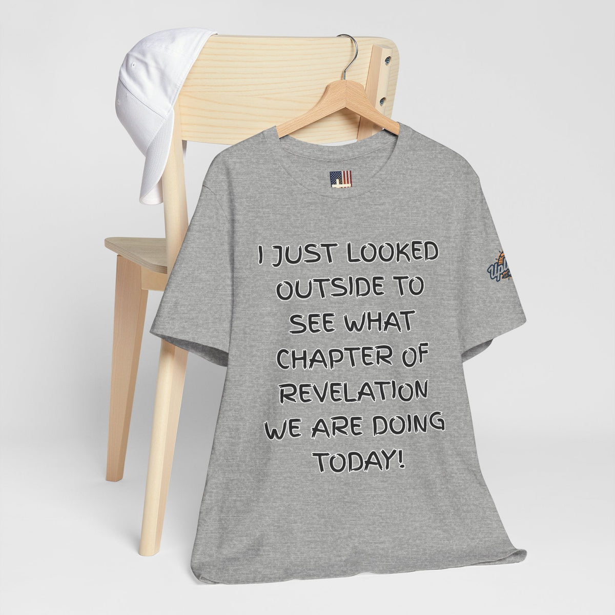 What Chapter of Revelation T-shirt – I Looked Outside My Window Christian T-shirt for End Times Humor & Faith Printify