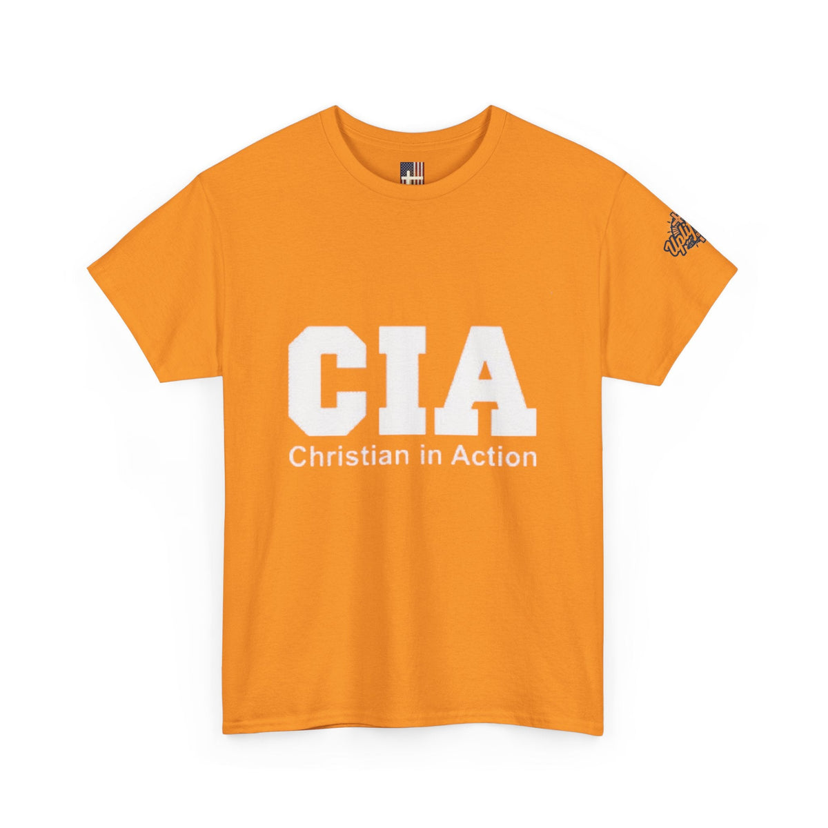 CIA Christian in Action T-shirt - Funny Faith Parody T-shirt - Mission Ready Apparel Printify