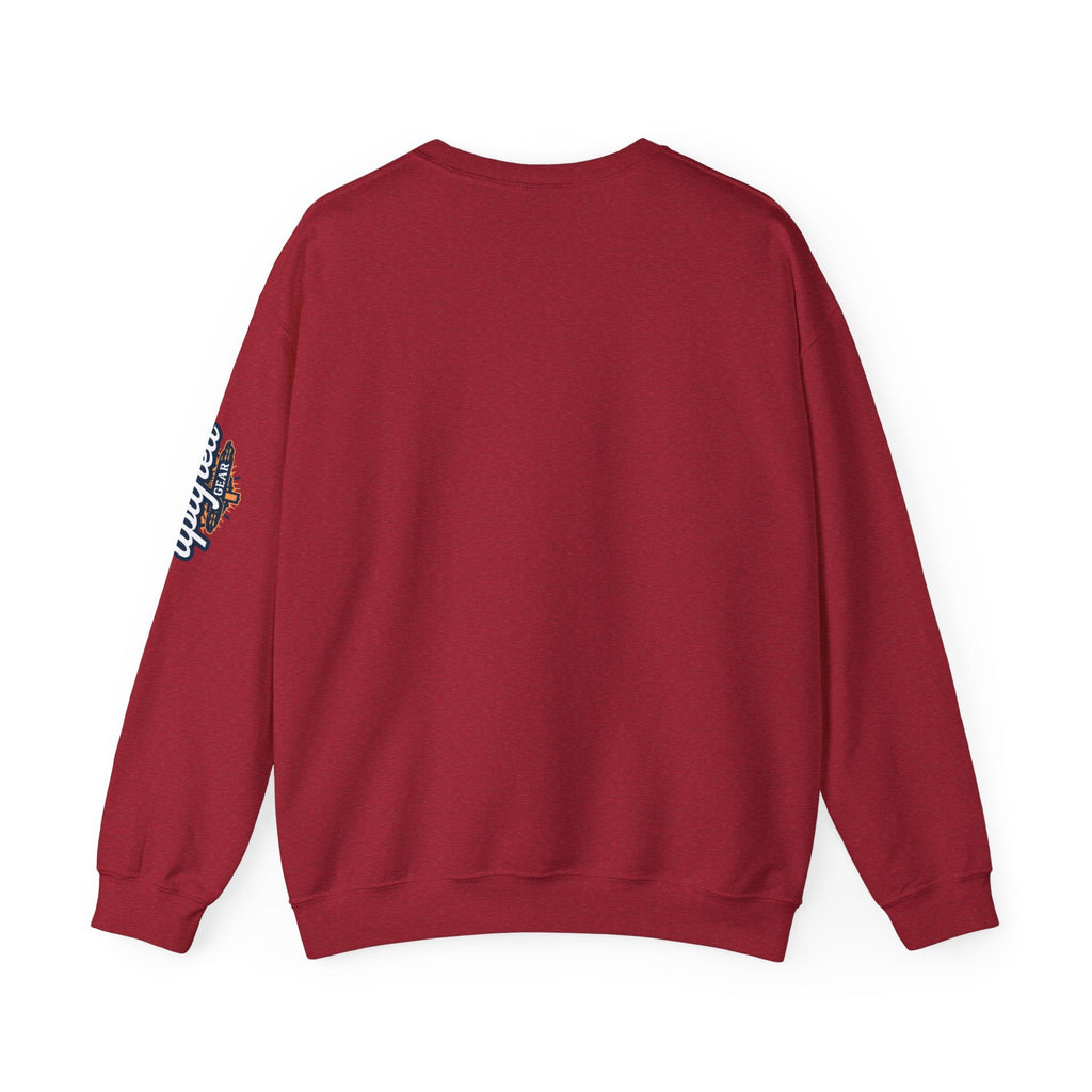 Abide Jesus Sweatshirt — Vintage 'The Dude' Religious Graphic Sweatshirt Printify