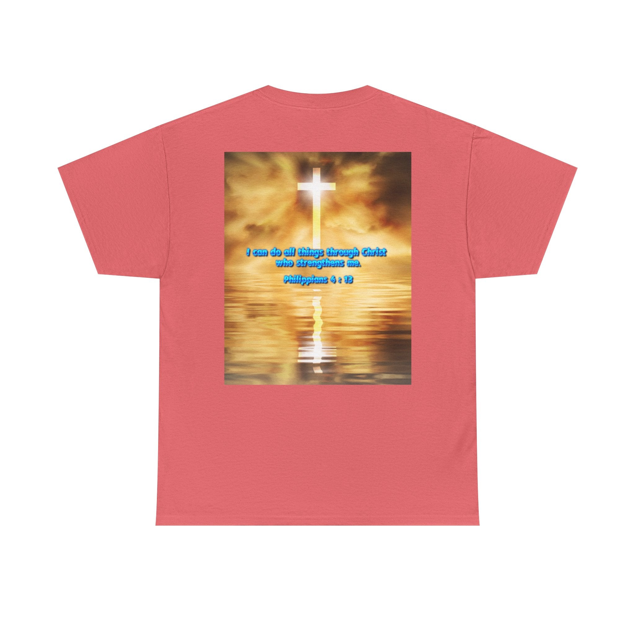 Bible Verse Unisex Tee - Philippians 4 : 13 Printify