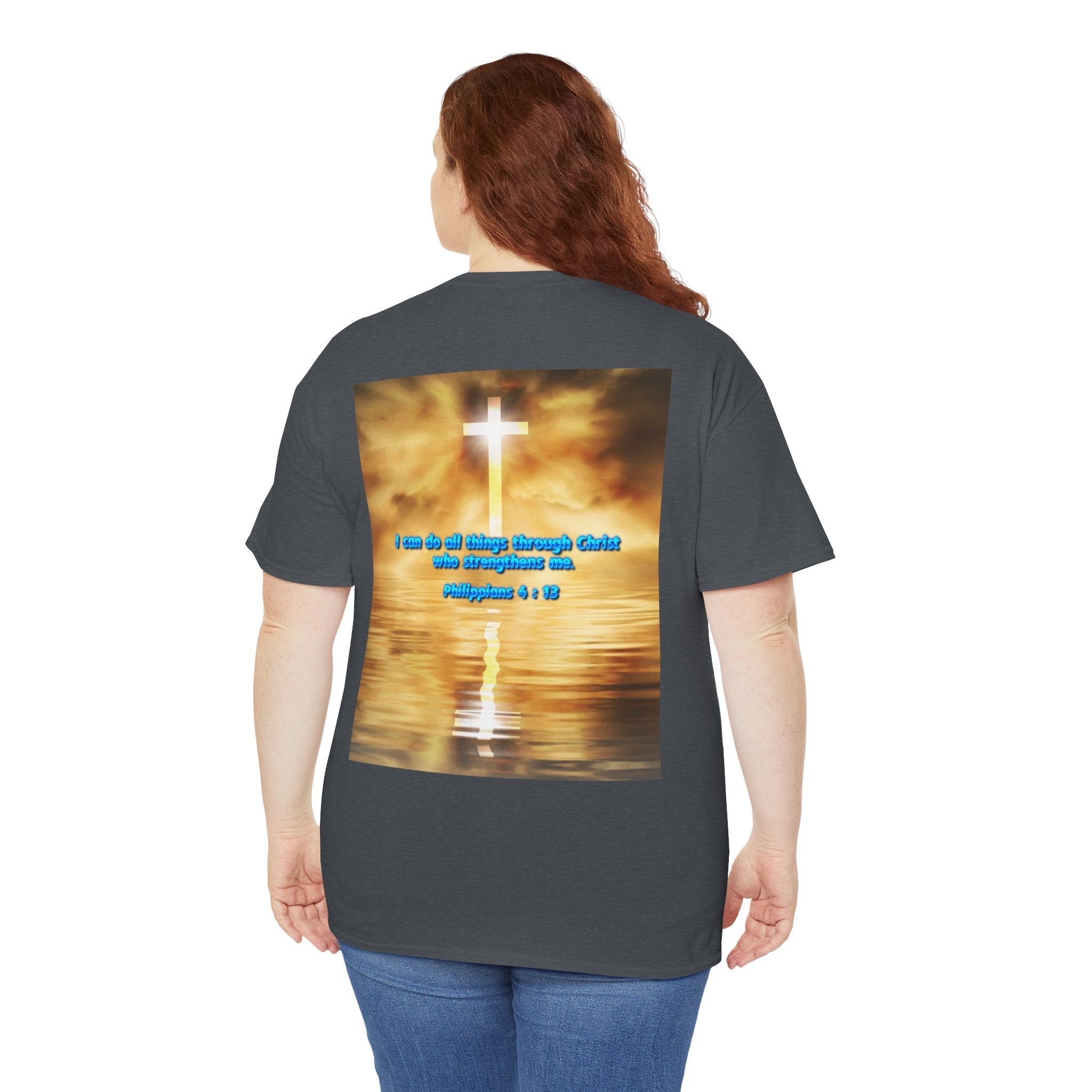 Bible Verse Unisex Tee - Philippians 4 : 13 Printify
