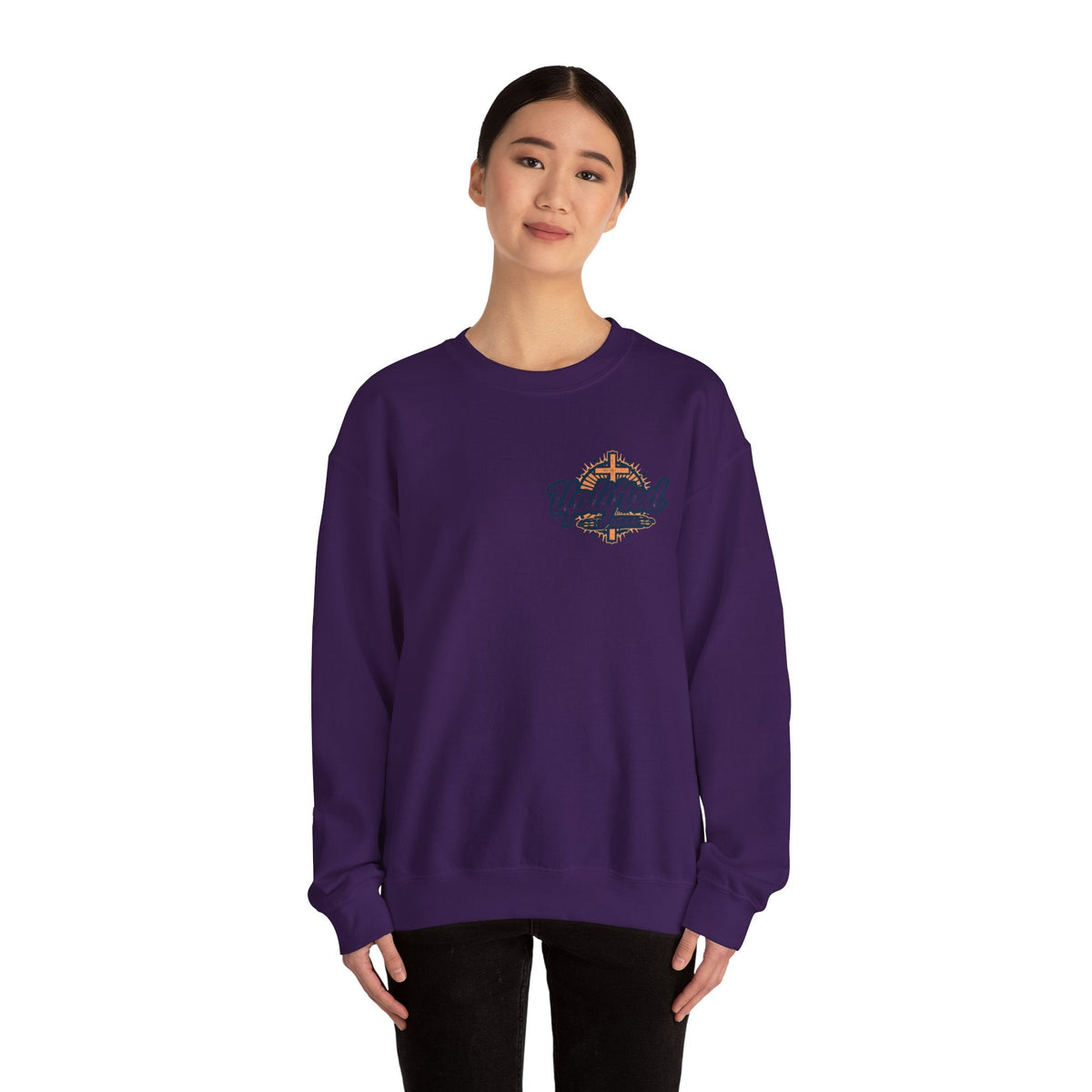 There Are Only 2 Genders Sweatshirt – Adam & Eve Cross Christian Hoodie for Bold Truth Printify