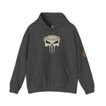 Christian Skull Hoodie - Crown of Thorns & Nails - Warrior Faith Hoodie Printify