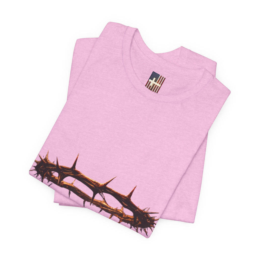 It Is Finished Crown of Thorns Tee — Christian John 19:30 Faith Shirt Printify